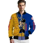 st louis blues minnie mouse blue bomber jacket best selling