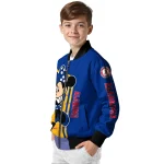 st louis blues minnie mouse blue bomber jacket best selling