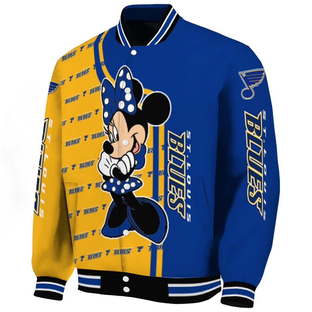 st louis blues minnie mouse blue varsity jacket best selling st louis blues minnie mouse blue varsity jacket best selling
