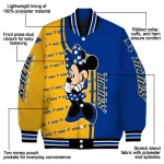 st louis blues minnie mouse blue varsity jacket best selling