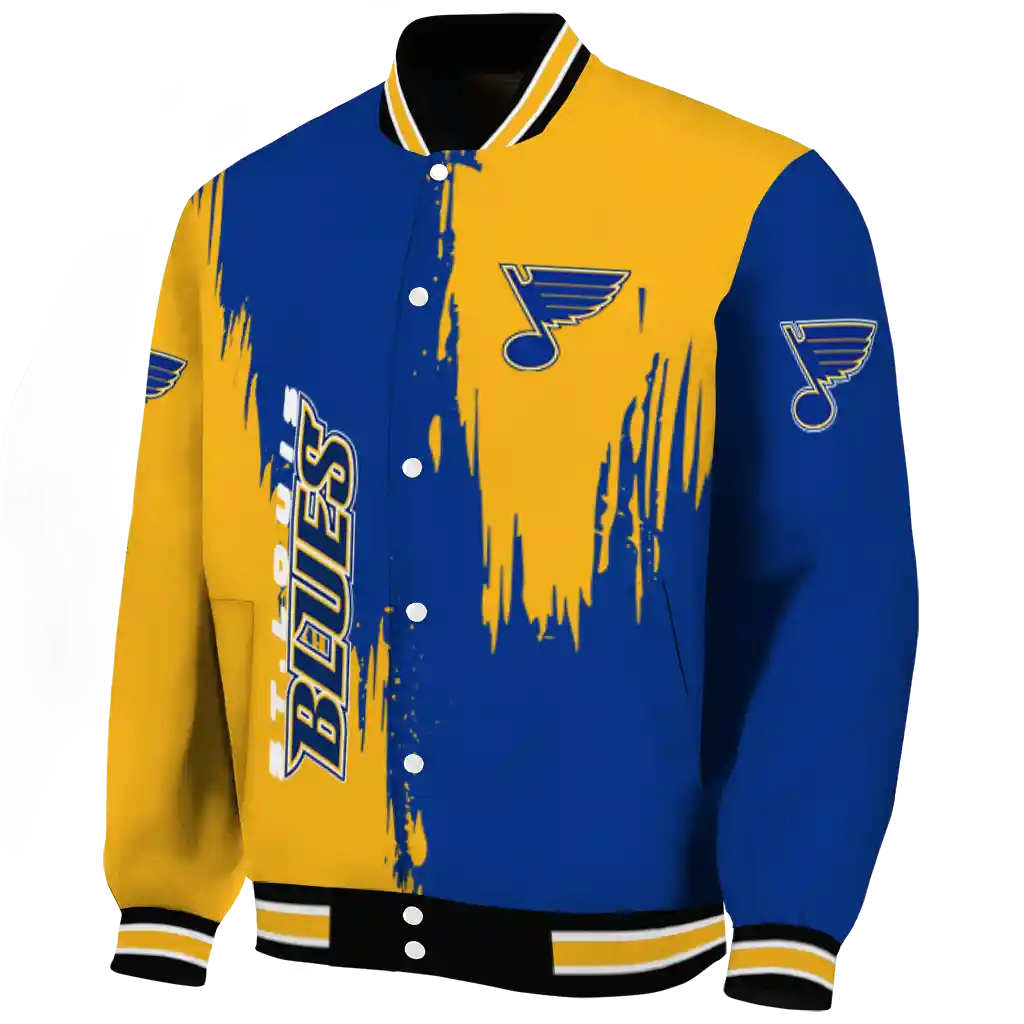 st louis blues urban mark blue varsity jacket best selling st louis blues urban mark blue varsity jacket best selling