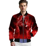 tampa bay buccaneers shadow reaper red bomber jacket best selling