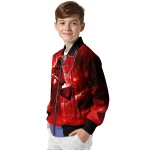 tampa bay buccaneers shadow reaper red bomber jacket best selling