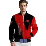 tampa bay buccaneers urban mark red bomber jacket best selling