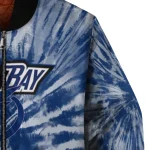 tampa bay lightning dynamic rings blue bomber jacket best selling