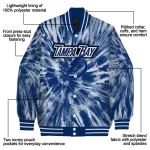 tampa bay lightning dynamic rings blue varsity jacket best selling