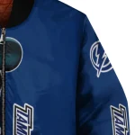 tampa bay lightning mickey mouse blue bomber jacket best selling