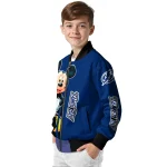 tampa bay lightning mickey mouse blue bomber jacket best selling
