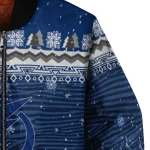 tampa bay lightning snowy pines blue bomber jacket best selling