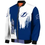 tampa bay lightning urban mark blue bomber jacket best selling