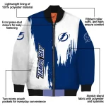 tampa bay lightning urban mark blue bomber jacket best selling