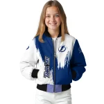 tampa bay lightning urban mark blue bomber jacket best selling