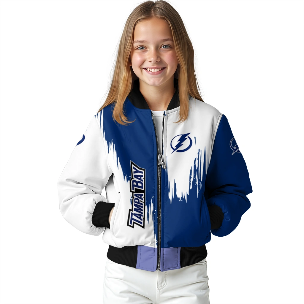 tampa bay lightning urban mark blue bomber jacket top rated tampa bay lightning urban mark blue bomber jacket top rated