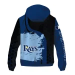 tampa bay rays hex splash navy black windbreaker jacket best selling