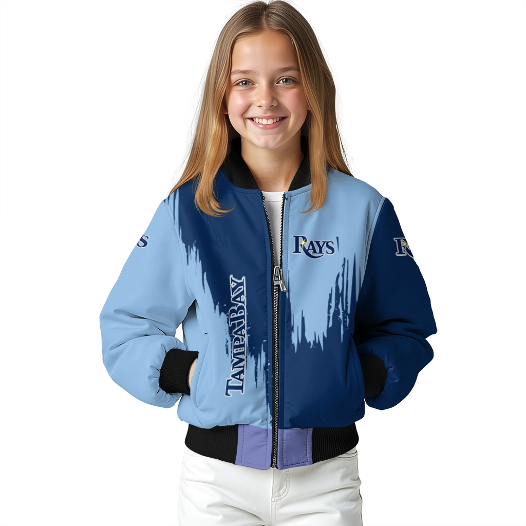 tampa bay rays urban mark navy bomber jacket top rated tampa bay rays urban mark navy bomber jacket top rated