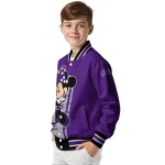 tcu horned frogs minnie mouse purple varsity jacket best selling