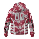 temple owls dynamic heat wave red windbreaker jacket best selling