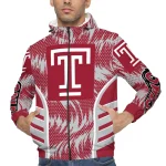 temple owls dynamic heat wave red windbreaker jacket best selling