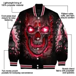 temple owls inferno skull red black varsity jacket best selling