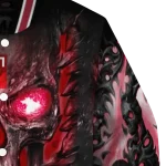 temple owls inferno skull red black varsity jacket best selling