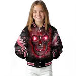 temple owls inferno skull red black varsity jacket best selling