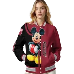 temple owls mickey mouse red varsity jacket best selling