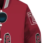 temple owls mickey mouse red varsity jacket best selling