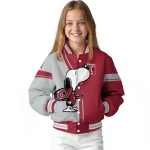 temple owls snoopy attitude red varsity jacket best selling