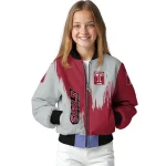 temple owls urban mark red bomber jacket best selling