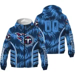 tennessee titans dynamic heat wave navy windbreaker jacket best selling