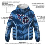 tennessee titans dynamic heat wave navy windbreaker jacket best selling