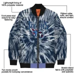 tennessee titans dynamic rings navy bomber jacket best selling