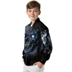 tennessee titans inferno skull navy black bomber jacket best selling