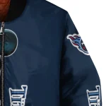 tennessee titans mickey mouse navy bomber jacket best selling