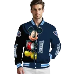 tennessee titans mickey mouse navy varsity jacket best selling