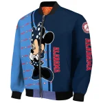tennessee titans minnie mouse navy bomber jacket best selling