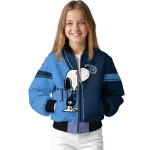 tennessee titans snoopy attitude navy bomber jacket best selling
