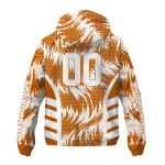 texas longhorns dynamic heat wave orange windbreaker jacket best selling