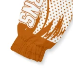 texas longhorns dynamic heat wave orange windbreaker jacket best selling