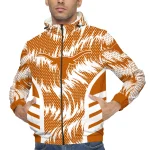 texas longhorns dynamic heat wave orange windbreaker jacket best selling