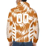 texas longhorns dynamic heat wave orange windbreaker jacket best selling