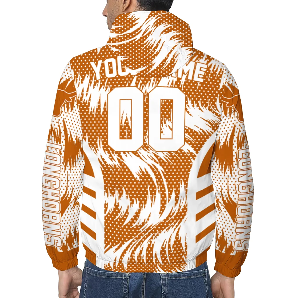 texas longhorns dynamic heat wave orange windbreaker jacket trendy texas longhorns dynamic heat wave orange windbreaker jacket trendy