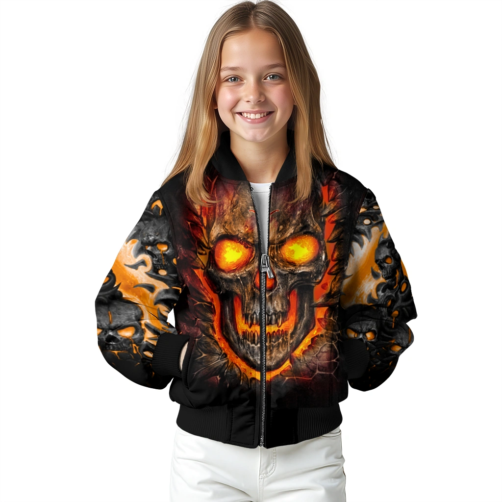 texas longhorns inferno skull orange black bomber jacket top rated texas longhorns inferno skull orange black bomber jacket top rated