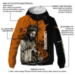 texas longhorns jesus roses orange black windbreaker jacket best selling