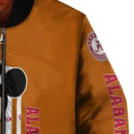 texas longhorns minnie mouse orange bomber jacket best selling
