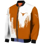 texas longhorns urban mark orange bomber jacket best selling