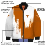 texas longhorns urban mark orange bomber jacket best selling
