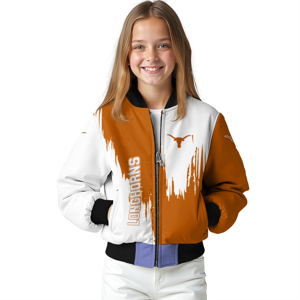 texas longhorns urban mark orange bomber jacket top rated texas longhorns urban mark orange bomber jacket top rated