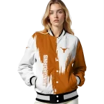 texas longhorns urban mark orange varsity jacket best selling