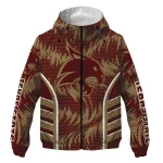 texas state bobcats dynamic heat wave maroon windbreaker jacket best selling